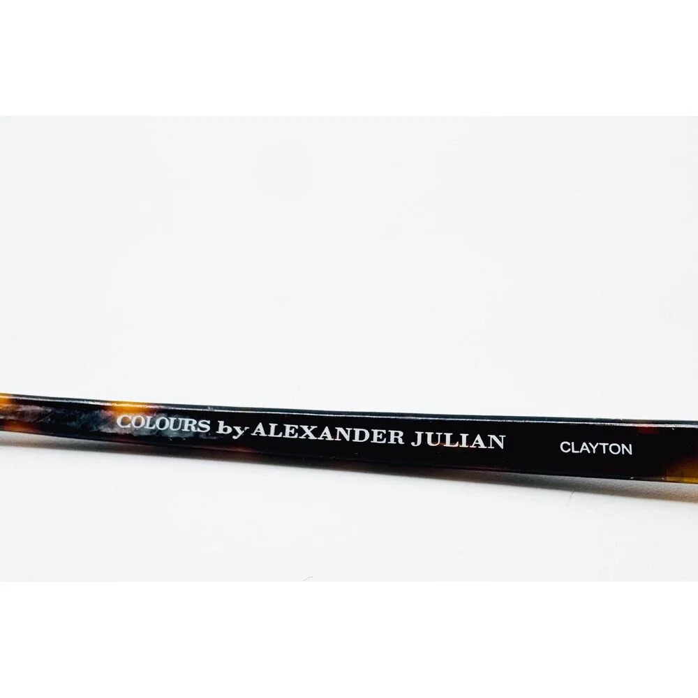 Colours by Alexander Julian Eyeglass Frames Mens Gunmetal Clayton 52-18-140